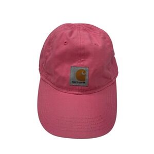 Carhartt Kids Pink Canvas Baseball Cap Hat AH8900 Child One Size Fits Most